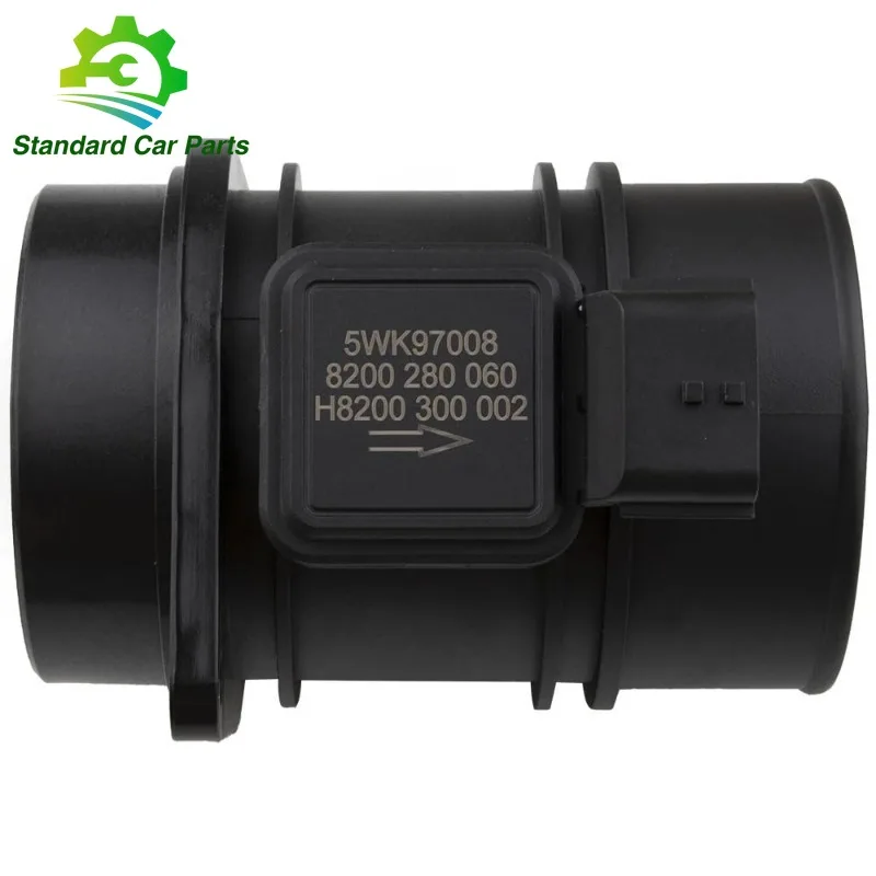 5WK97008Z Mass Air Flow Meter MAF Sensor For Renault Trafic Master  Kangoo Megane Scenic Vauxhall Vivaro Movano New