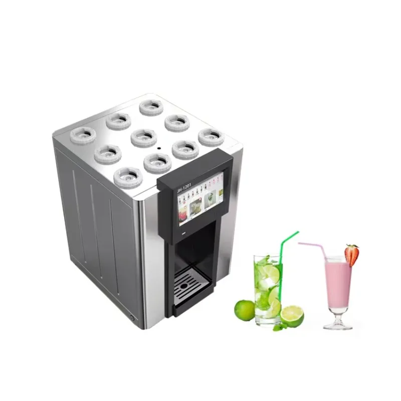 Commercial Bartending Robot Cocktail Making  Stainless Steel Touch Screen Smart Operation Multifunctional Beverage Mixer for Res