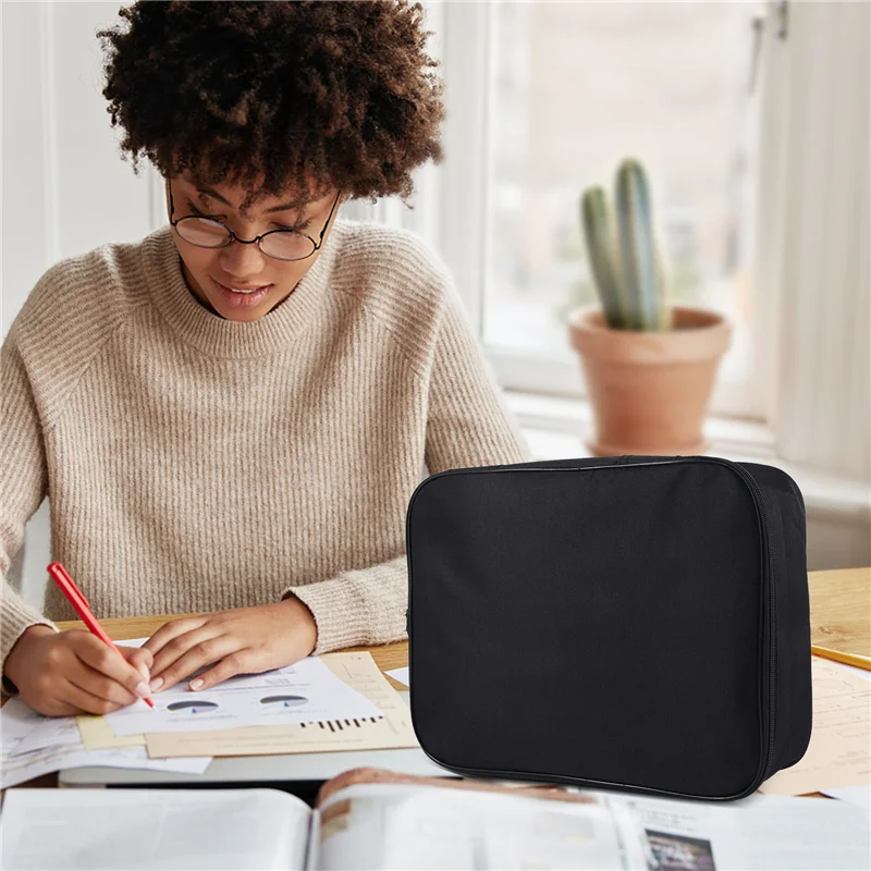 

Sensitive Document Ticket Bag Large Capacity Certificates Files Organizer For Home Travel Use To Store Important Items