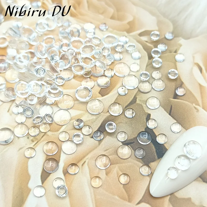 

350pcs Transparent AB Simulation Dewdrop Waterdrop Droplets Acrylic Rhinestone DIY Cards Make Scrapbooking Nail Art Supplies