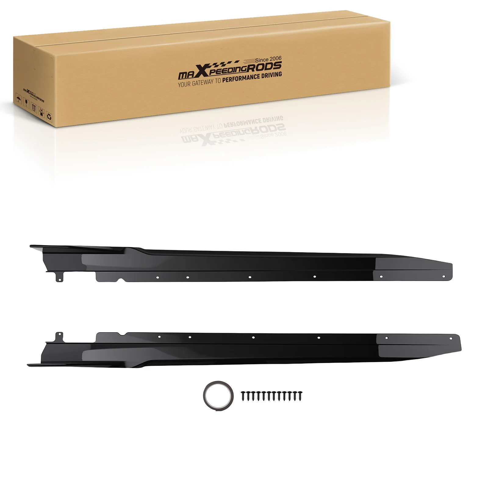 

Side Body Extensions For BMW G20 320i 330i 2019-2022 Gloss Black ABS Plastic Brand New