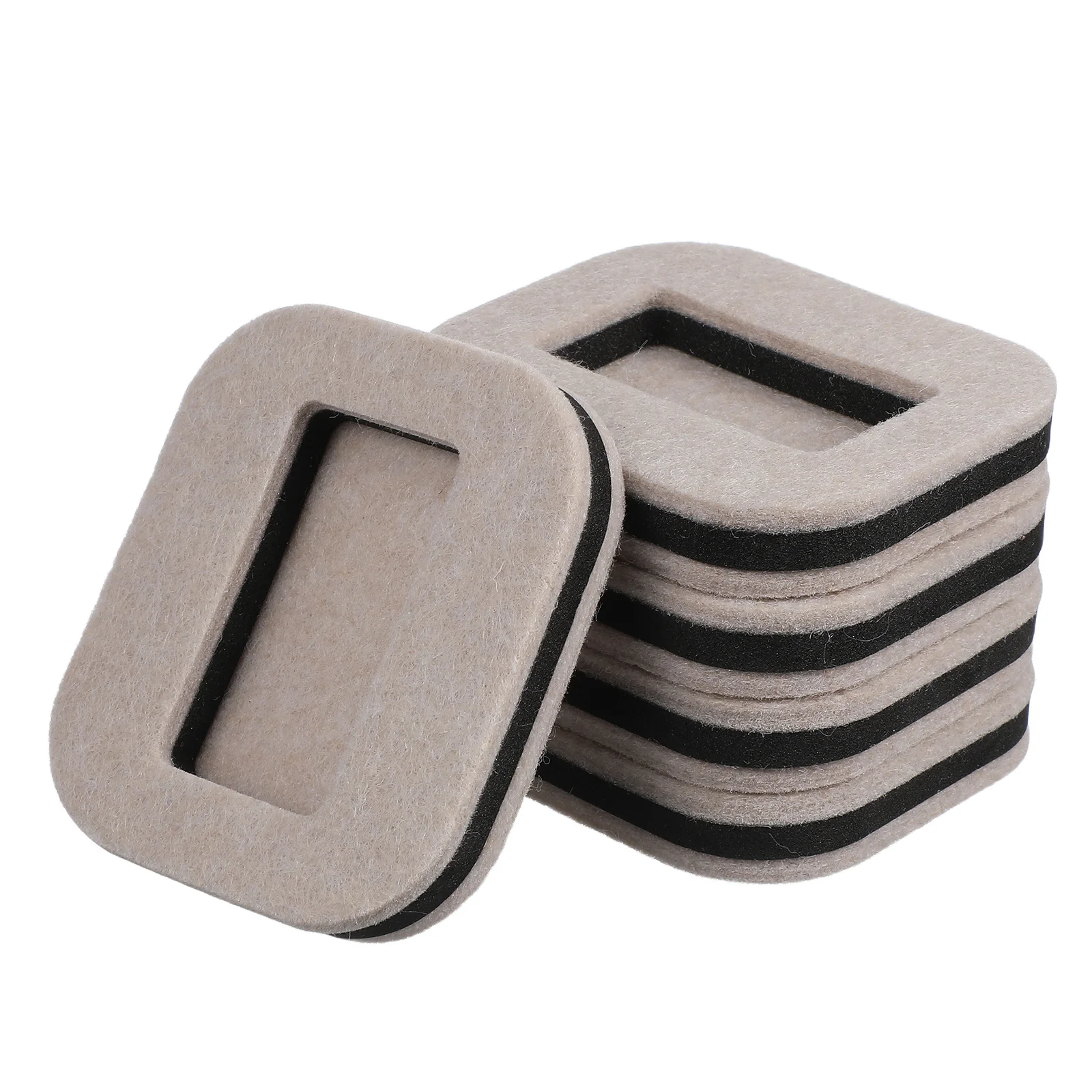 

5Pcs Furniture Non Slip Pads Chair Wheel Stopper Felt Anti Skid Protect Hardwood Tile Carpet Floor Scratch Noise