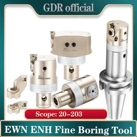 GDR EWN Fine boring head EWN20 EWN25 EWN32 EWN150 EWN203 LBK LBK1 LBK2 adjustable boring tool holder bracket tool boring head