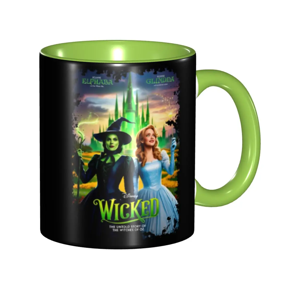 

Personalized Wickeds Musical Movie Mugs DIY Ceramic Tea Milk Coffee Cup