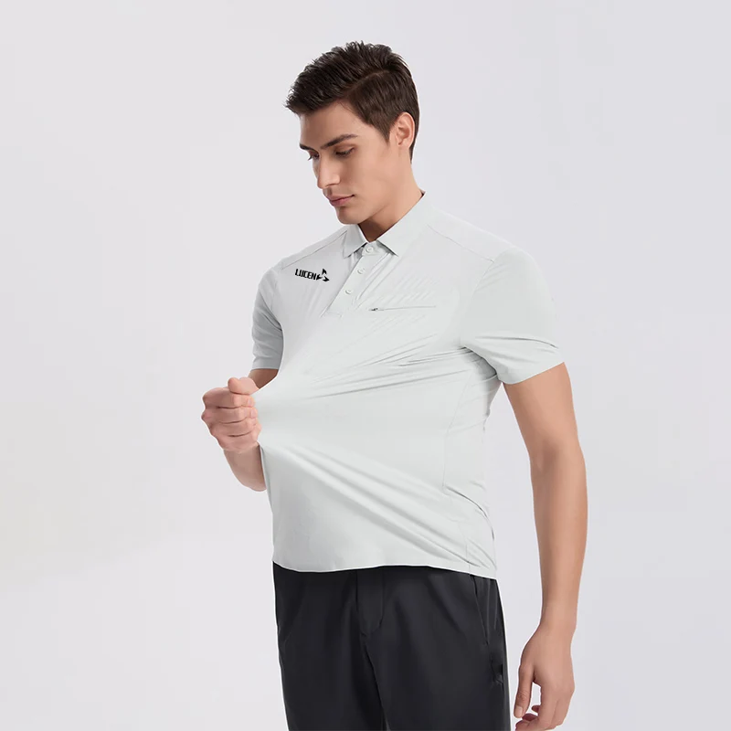 LUCEN Summer new style men's high-quality golf outdoor sports polo shirt for casual running