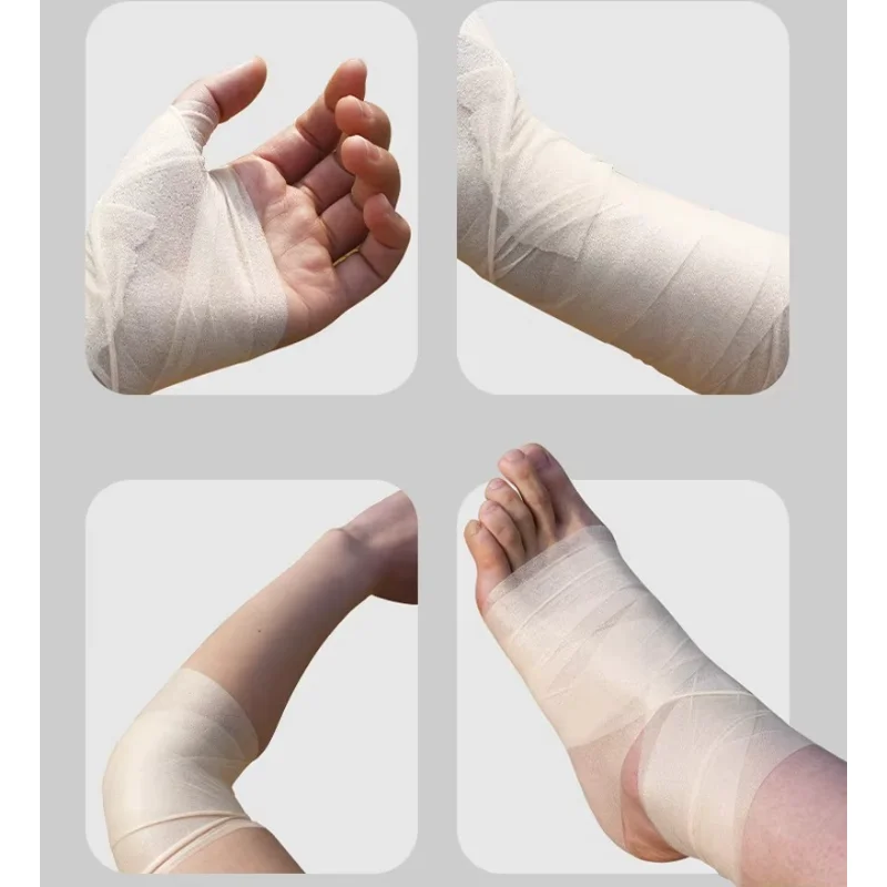 Underwrap Foam Tape Athletic Pre-wrap Tape Elastic Breathable Soft Protective Bandage Reduce Allergy Discomfort Sports Use