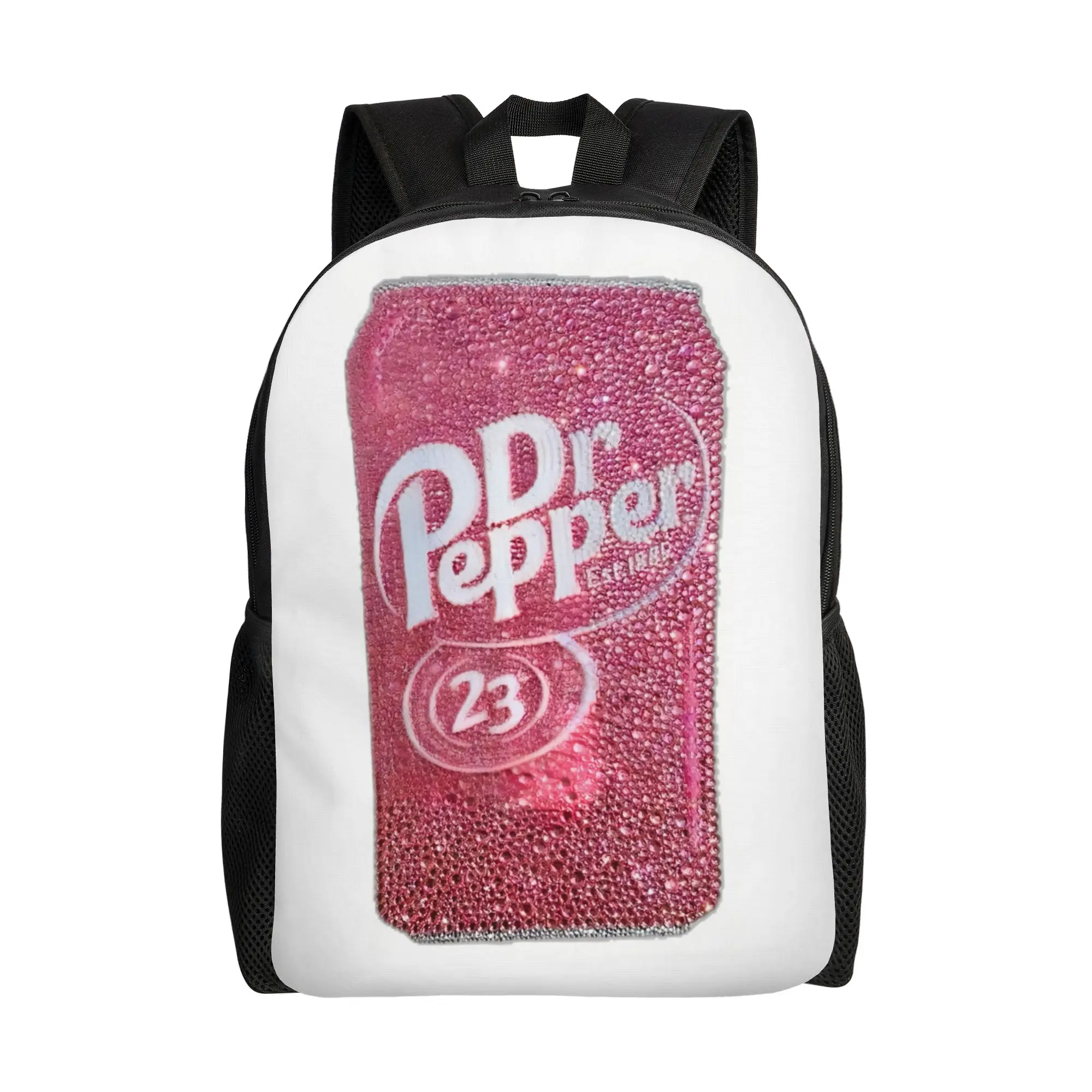 

Сумка-рюкзак dDr Pepper с стразами, женская, повседневная, большая вместимость, для ноутбука, к началу учебного года