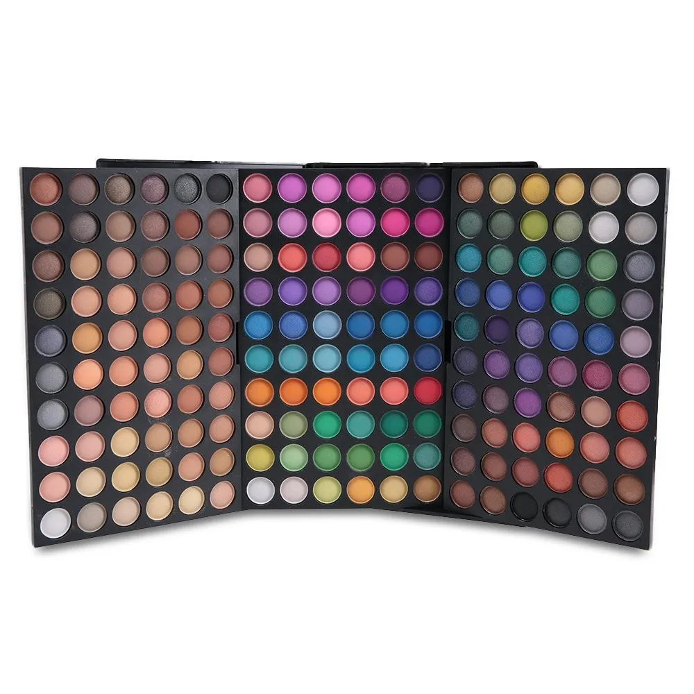 Fashion Full 180 Colors Makeup Matte Eyeshadow Palette Neutral Nude Eye Shadow Makeup Shimmer Eyeshadow Palette #E180