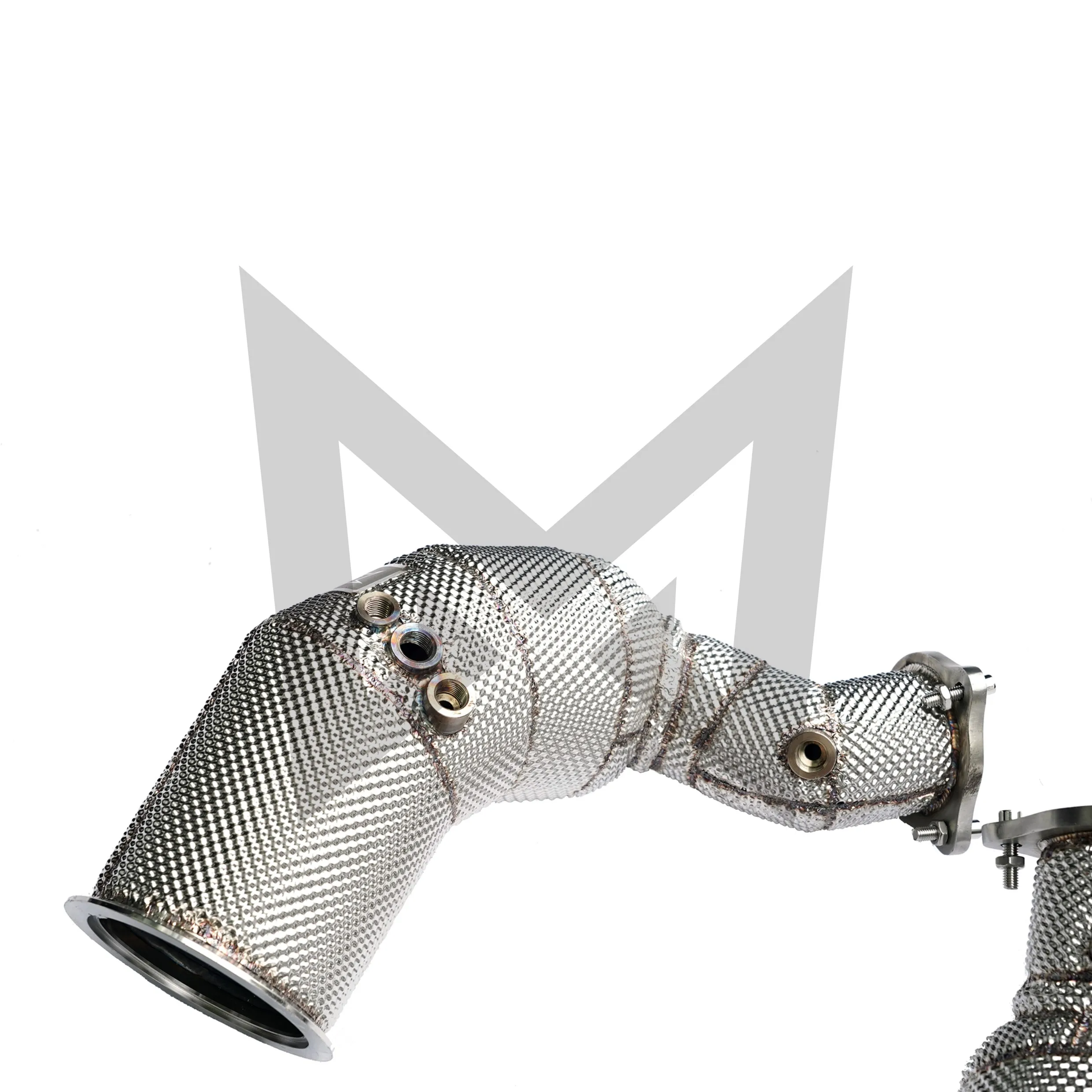 Juego de bajante de 200 celdas para Audi RS4 RS5 B9 2.9T |   Tubo de escape de acero inoxidable de alto flujo |   Actualice la ganancia de energía