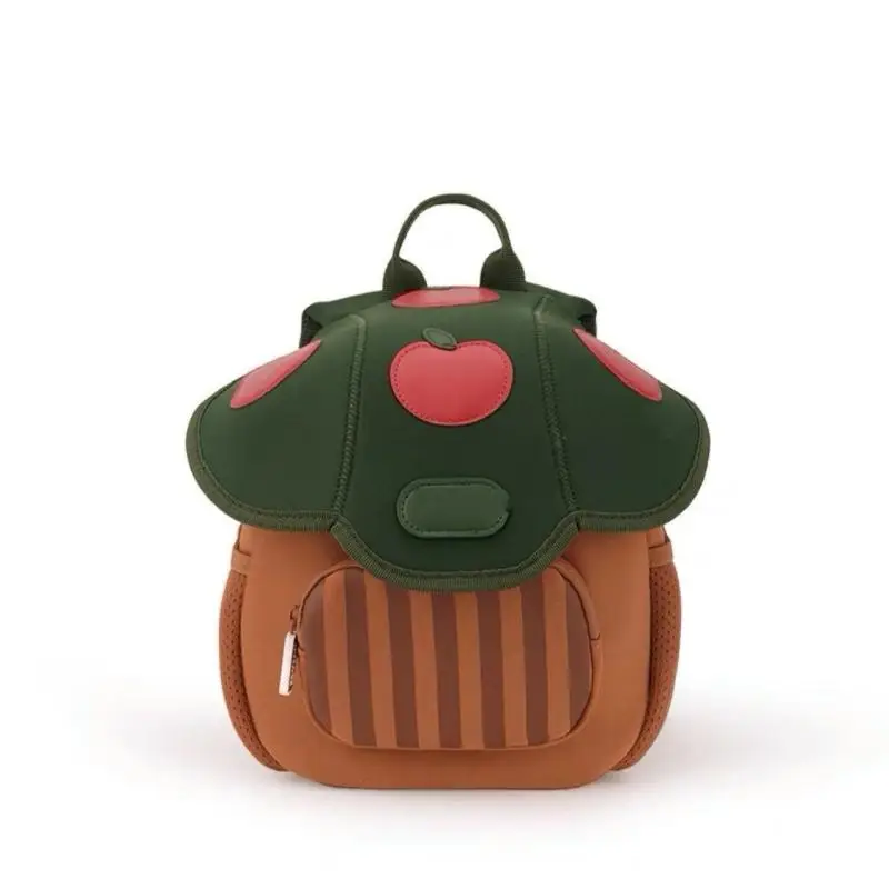 Cute Mushroom Backpack for Kids, Kindergarten School Bag para meninos e meninas, mochilas pequenas para crianças, Travel Snack Bags, Novo, 2024