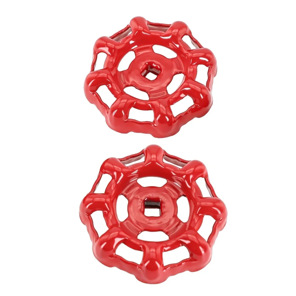 عجلة يدوية من الحديد الزهر لبوابة النحاس وصمامات الكرة الأرضية لبناء متين مع قبضة مريحة للتحكم في الصمام #6