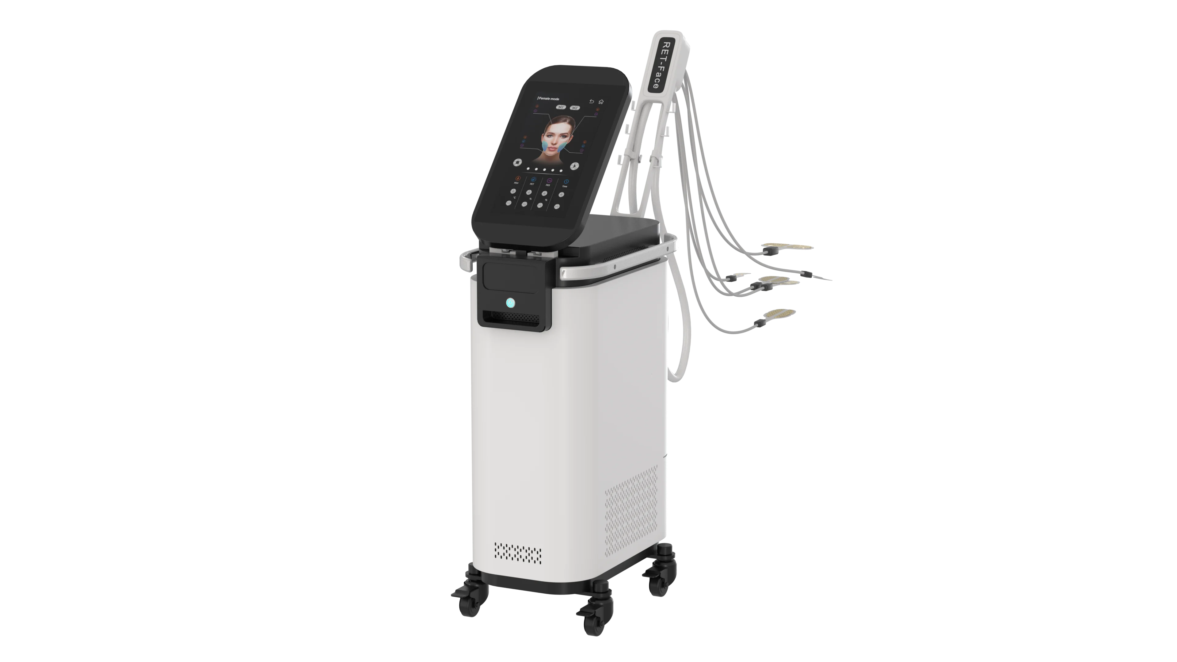 

EMS Массажер для лица Магнитный RF Подтяжка кожи PE Красота лица Микротоковая машина для подтяжки Салон Использование Peface Стимуляция мышц 0sol