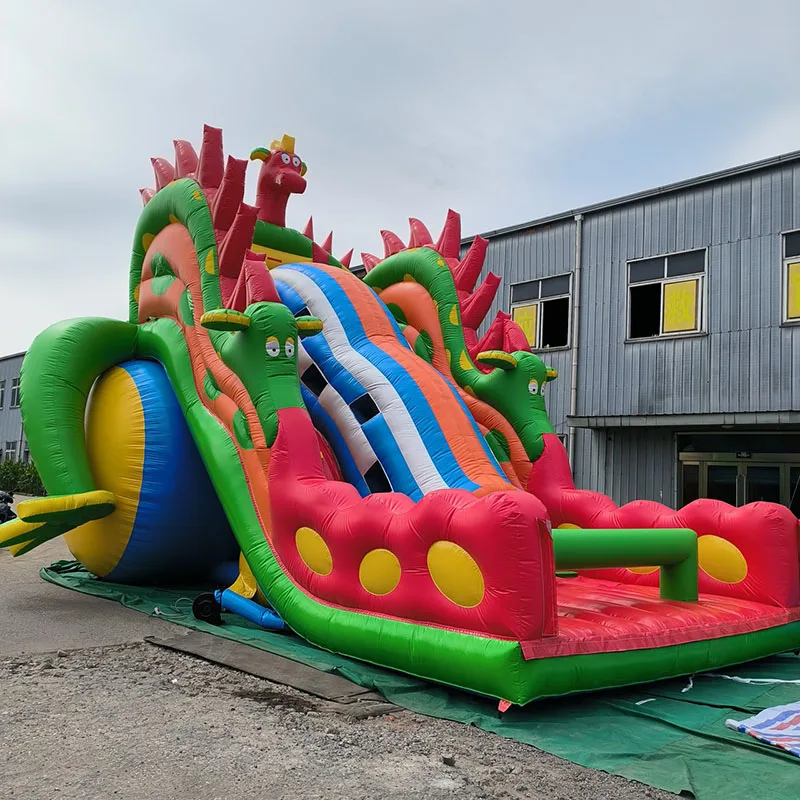 New Design Giant Inflatable Slide for Children's Entertainment, Segmented, Detachable