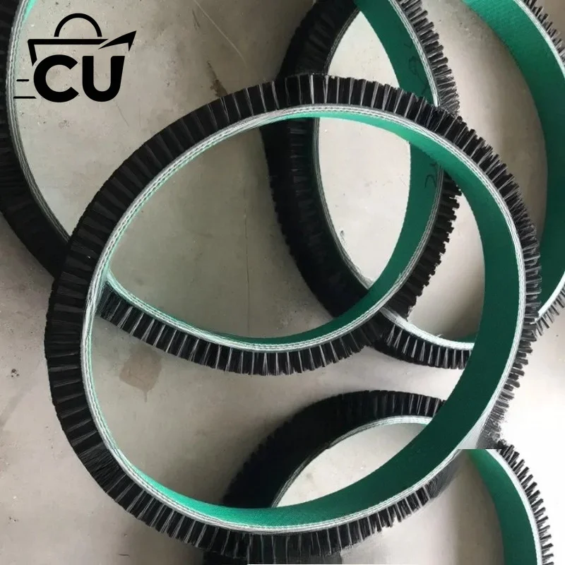 Industrial Belt Brush Round Threading Special-shaped Conveyor Hair Planting Conveyor Brush Strip