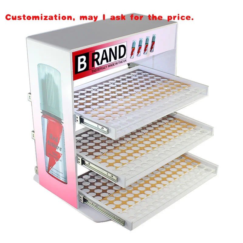 custom.Counter Top Drawer Type Rack Display Cabinet Smoke Shop