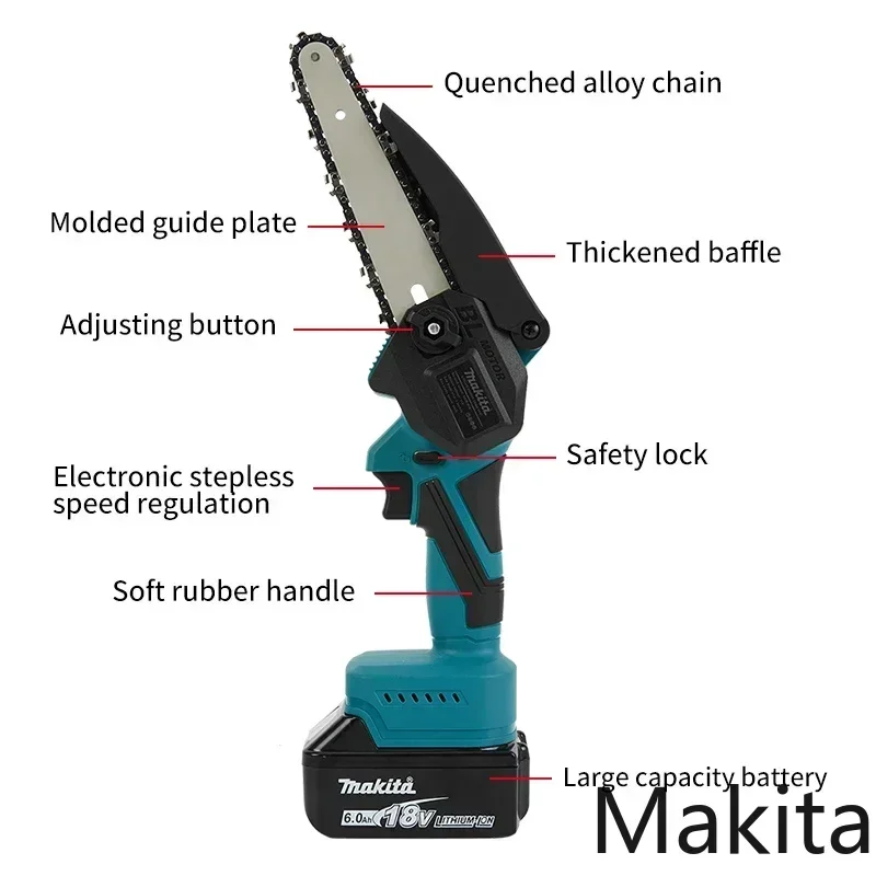 makita-electric-chainsaw-uc100-rechargeable-branch-pruning-4-inch-wood-workshop-diy-electric-loggi