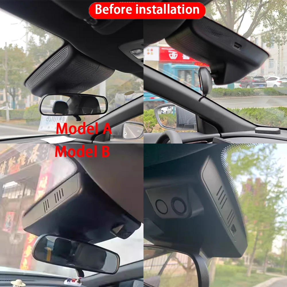for Dodge Attitude Trumpchi GAC Empow 2021-2025 4K 2160P Dash Cam Front Rear Car Camera DVR Wifi Plug & Play Video Recorder