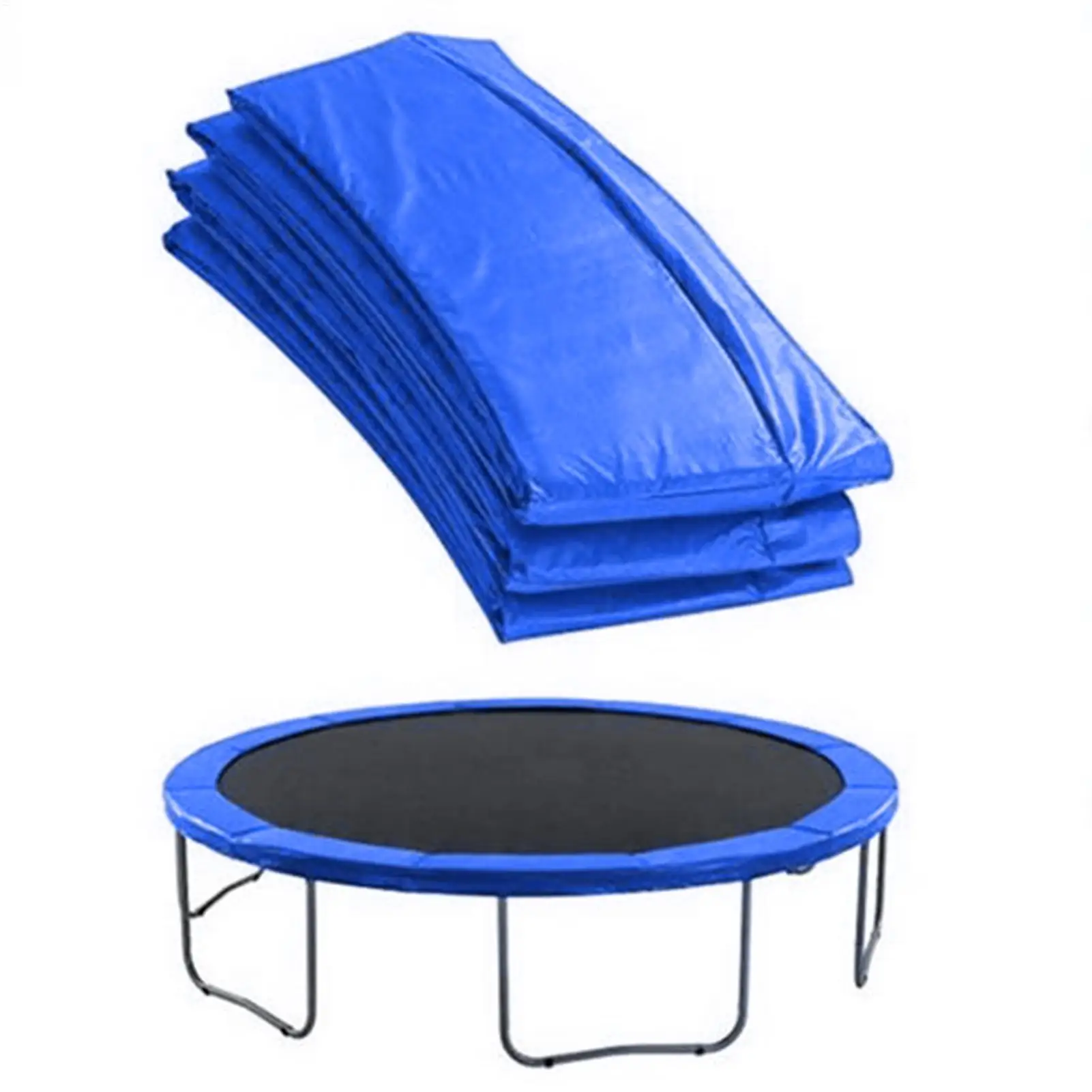 Universelle Ersatz-Trampolin-Sicherheitspolstermatte, wasserdichtes Trampolin-Zubehör, Federschutzabdeckung, passend für 8 Fuß 10 Fuß