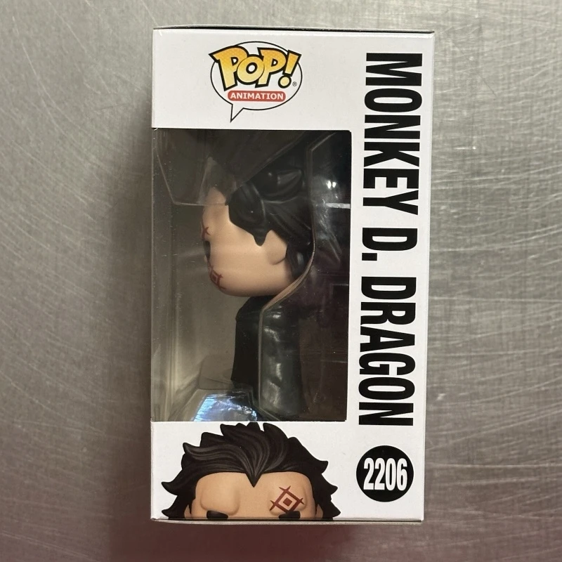 One Piece Monkey D. Dragon Chase #2206 Funko Pop! Original Vinyl Figure Anime Collectible Model Desktop Decor Gift Toys for Fans
