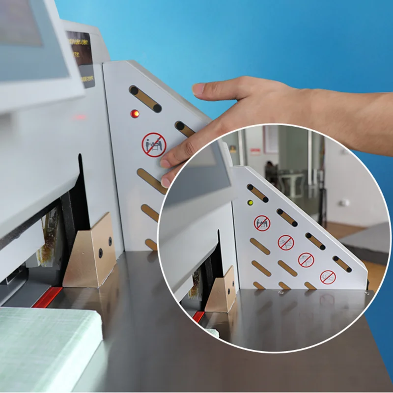 WD-4606S Electric A3/A4 Paper Cutter 460mm/18inch Computerized Programmable Infrared Positioning Paper Cutting Machine