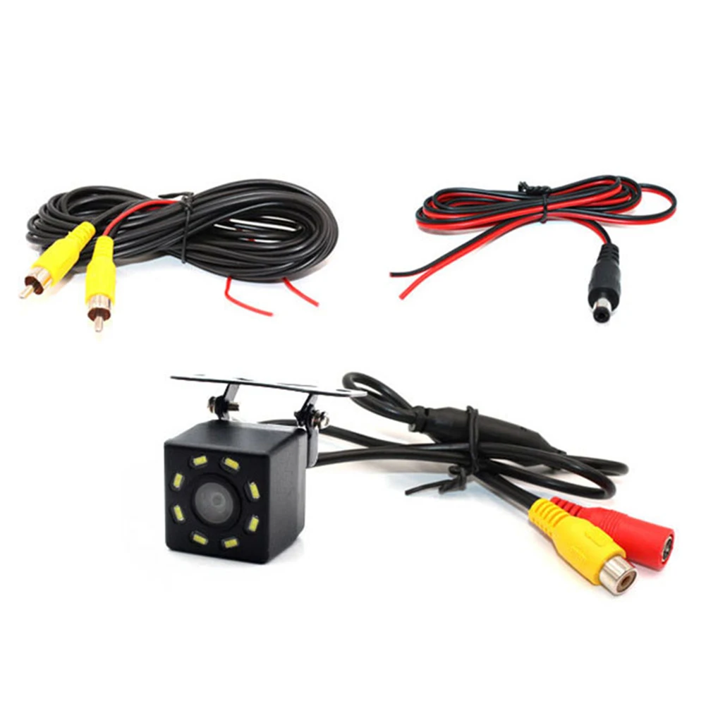 

Anti Corrosion Car Backup Camera 8 LED Night Vision Reversing Cam with CCD Image Sensor Suitable for Various Vehicles