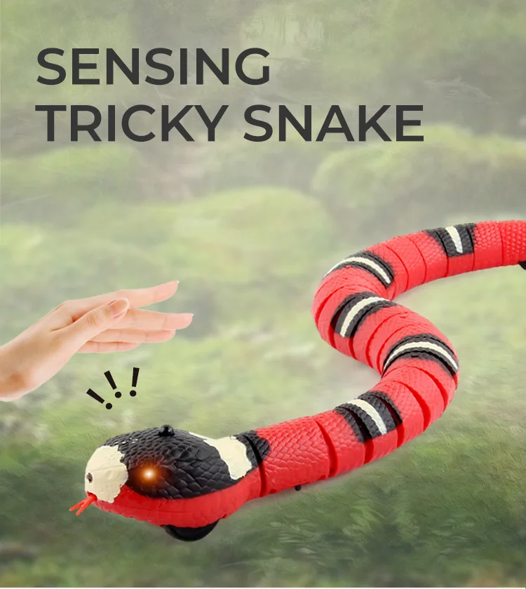 serpiente control remoto for Kids Boys Children Girl  Gift Remote Control Animals Prank Simulation Electric Cobra