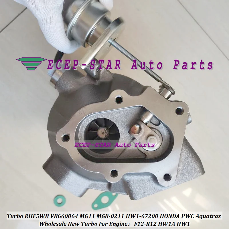 Turbo MG11 VB660064 VA660064 HW1-6712 HW1-6720 VB660072 F52CAD-S0064B HW1A For Honda PWC Marine Aquatrax F12-R12 HW1 HW1A 2002-