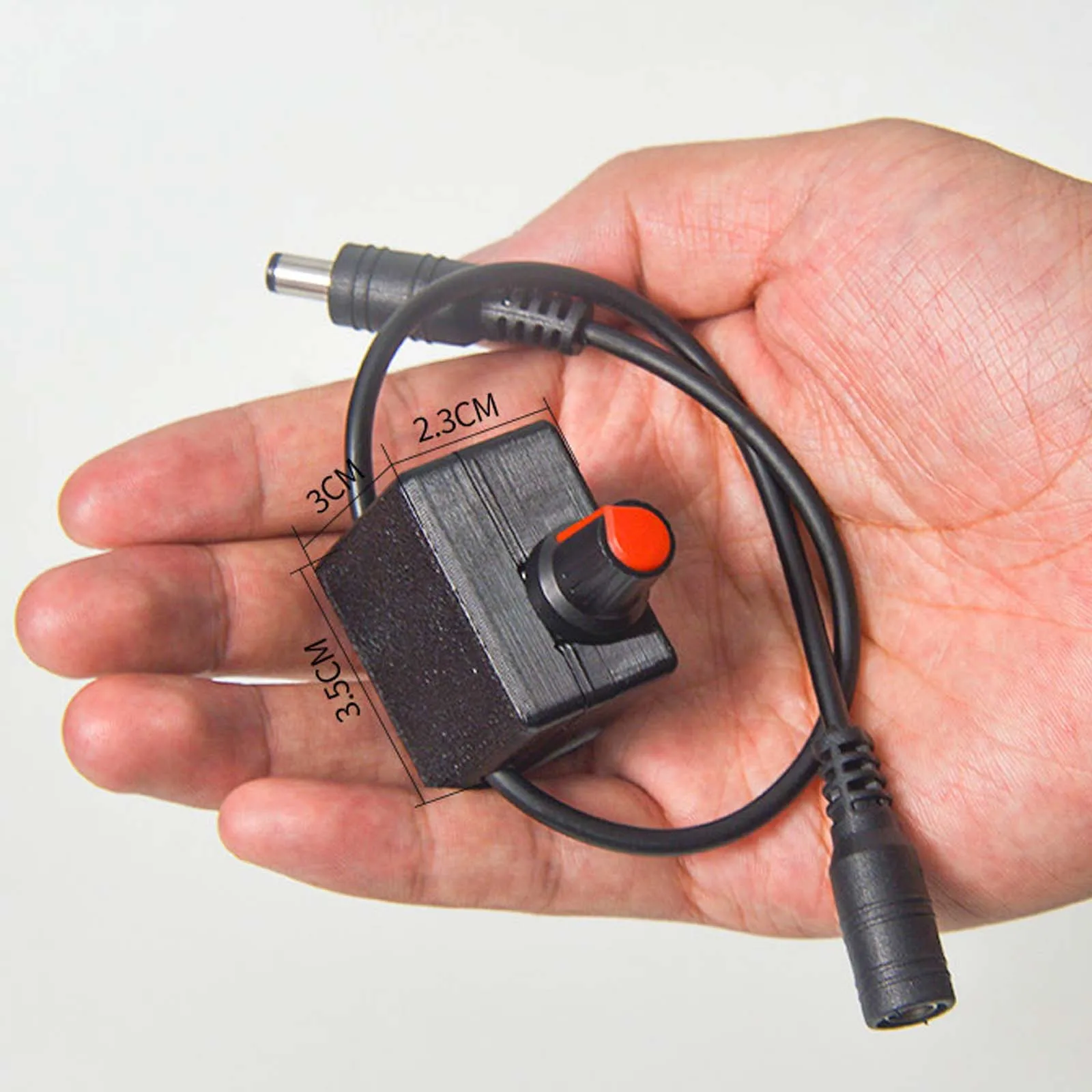 DC Motor Speed ​​Controller, PWM Stepless Speed ​​Regulator 5-24V Voltage 3A