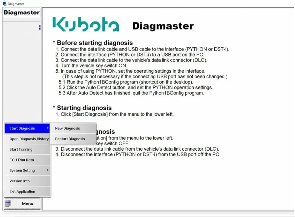 Heavy Duty Commercial for DENSO Diagnosis KIT (DST-i) Diagnostic System Tester (DST) with Software Diagnostic Tool