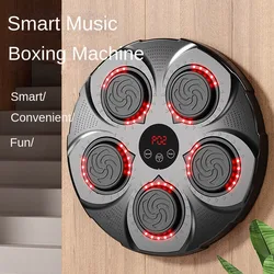 Smart Music Boxing Machine Boxing Equipment Electronic Wall Mounted Exercise Musical Target Punch Force Tester Improves Speed