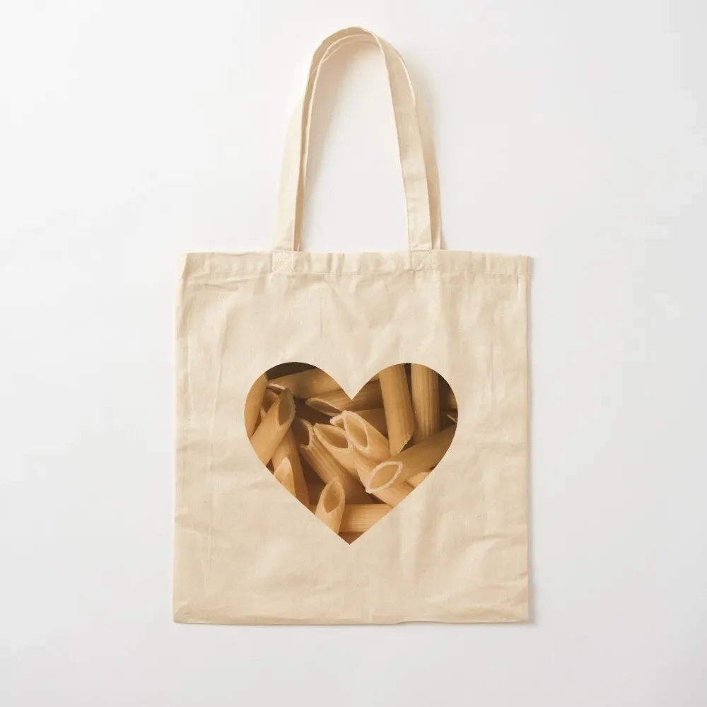 

Love pasta Tote Bag Canvas reusable shopping bag Canvas stote bag Gift