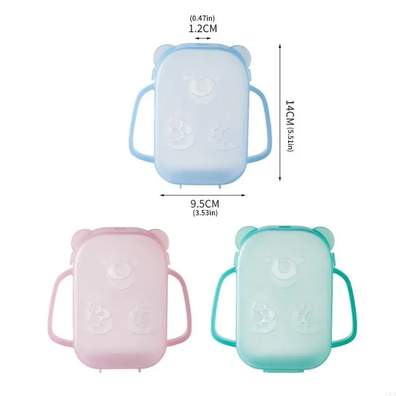 Convenient And Easy To Clean Infant Fruit Puree Dispenser Box With Spill Proof Feature For Stress Mealtime A2UB