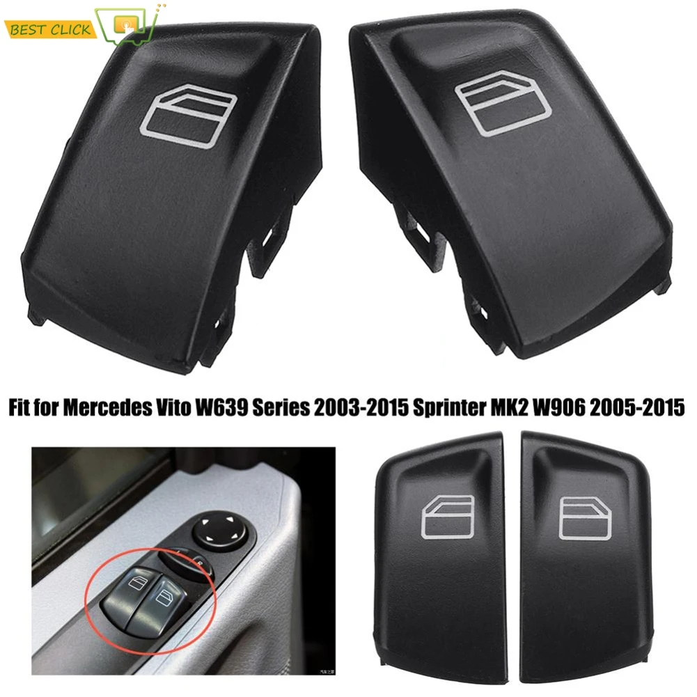 Electric Power Control Window Switch Buttons Push Cover For Mercedes-Benz Vito Viano W639 2003-2015 Sprinter W906 MK2 2005-2015