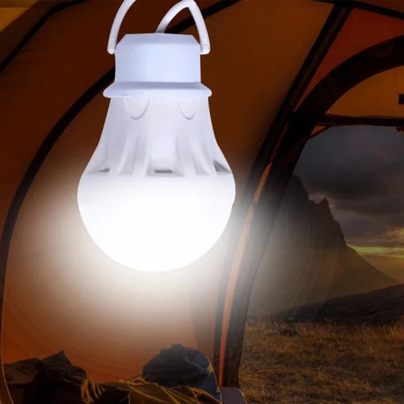 1/2 sztuk przenośna latarnia obóz LightsBulb 3W/5W/7W mocy na zewnątrz Camping narzędzie wielofunkcyjne 5V LED do namiotu sprzęt kempingowy piesze wycieczki lampa USB