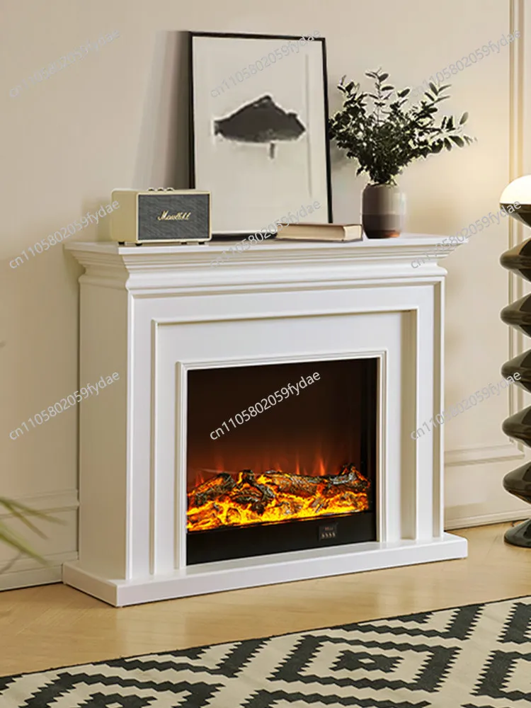 French fireplace decorative cabinet American European electronic fireplace home customization