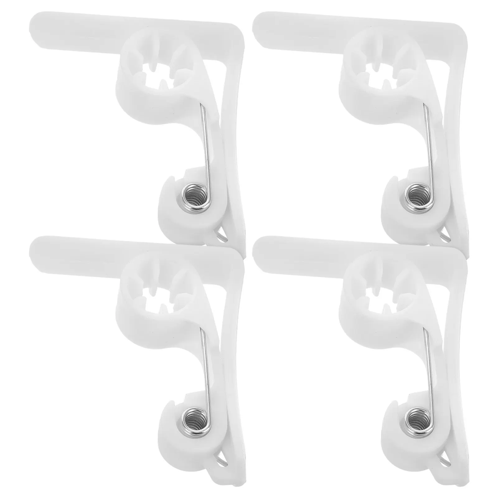 4 Pcs Outdoor Table Cloth Clips Meeting Tablecloth Clear Picnic Home for Tablecloths Clamps Party