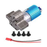 Metal Transfer GearBox with 370 Brush Motor For WPL B14 B16 B24 B36 C14 C24 JJRC Q60 MN D90 MN99S MN91 Speed Change Upgraded