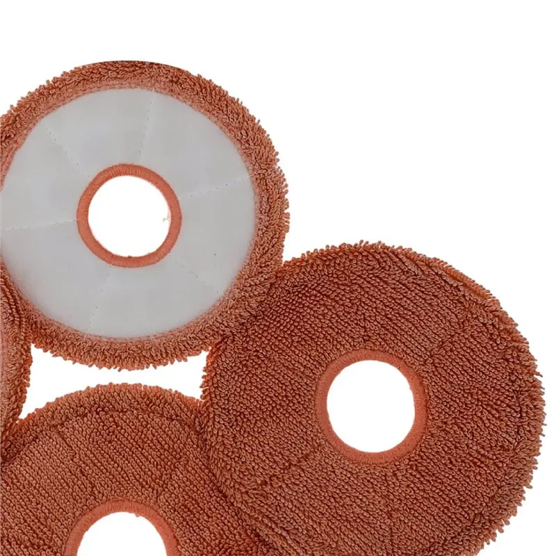 Y50A-Vacuum Replacement Parts- 4Pcs Mop Cloth For Dreame Matrix 10 Ultra Plush/Hyperclean Thermo Hold Mop Models Cleaning Plush