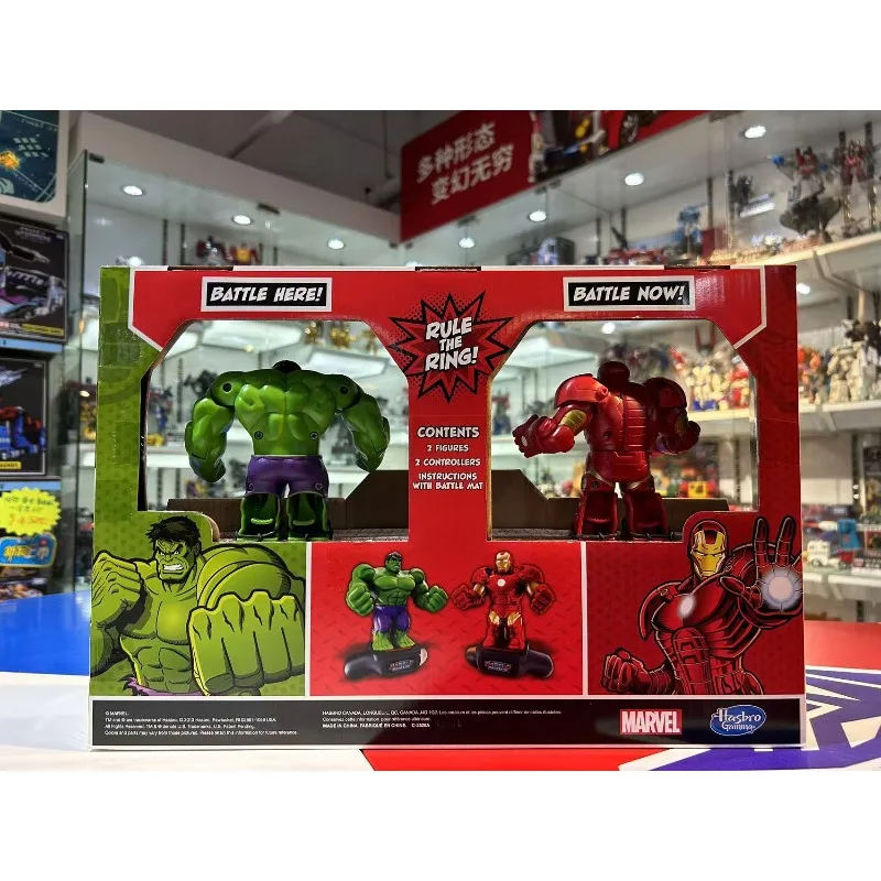 Hasbro Original Transformers Optimus Prime Megatron Iron Man Hulk Action Figure Toys for Boys Girls Gift Collectible Ornaments