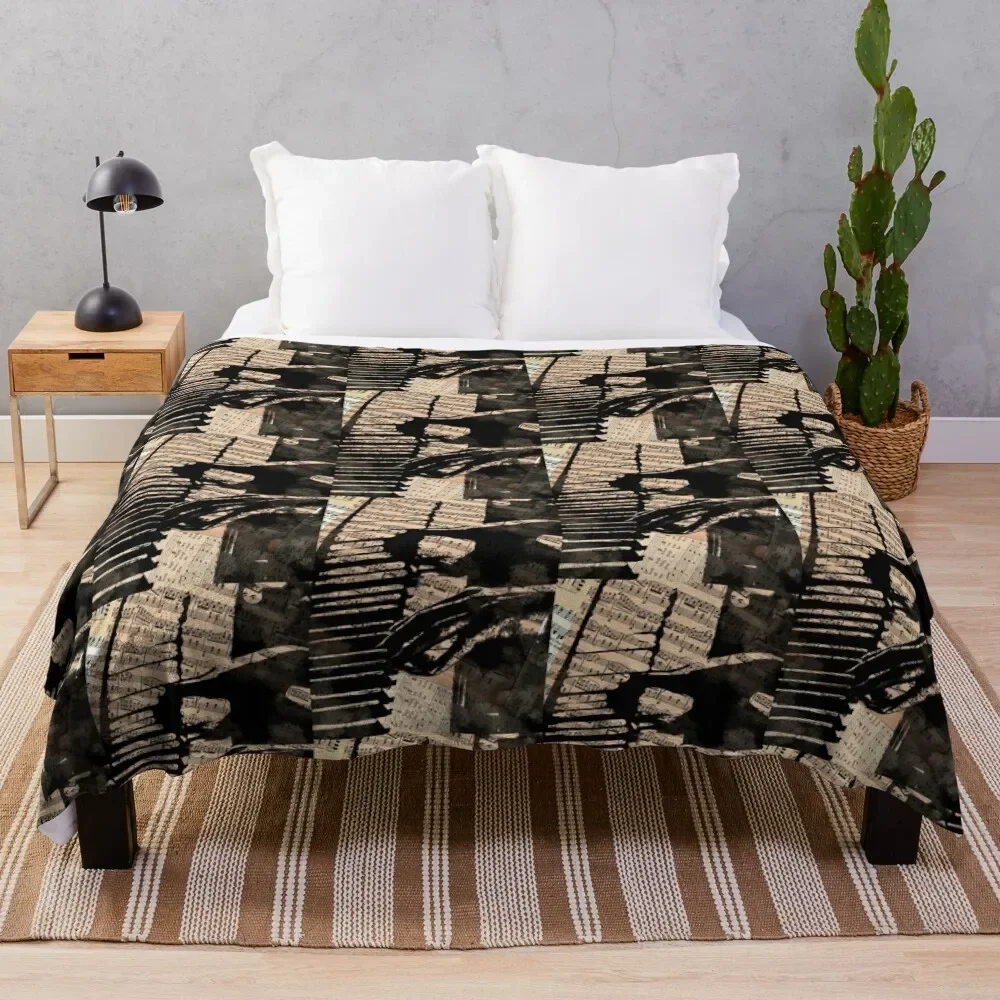 

The Pianist Throw Blanket Bed Fashionable Luxury Throw Sofas christmas gifts Blankets