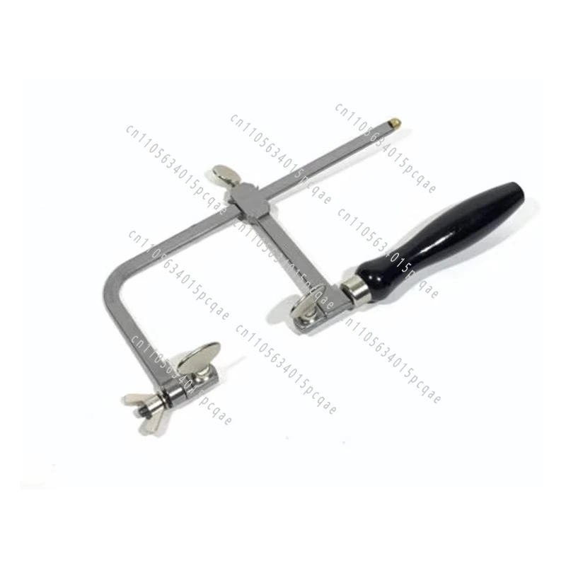 Black Handle Movable Saw Bow, Mini U-shaped Woodworking Latte Hand Saw