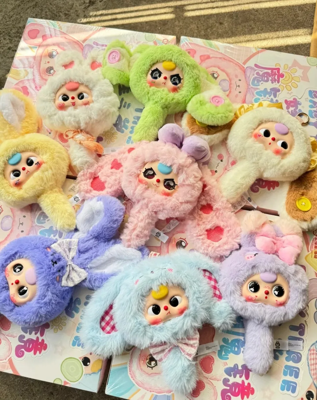 

Genuine Babythree Magic Mirrors Series Blind Box Vinyl Doll Handmade Doll With Beautiful Mirror Mystery Box Girl Xmas Gift