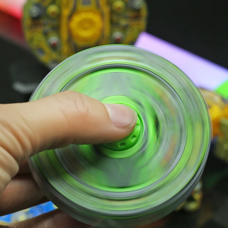 Nouveau Mini transformateur Fidget Spinner dinosaure chariot adulte Fidget jouets EDC bureau soulagement du Stress jouets en plastique main filature cadeaux