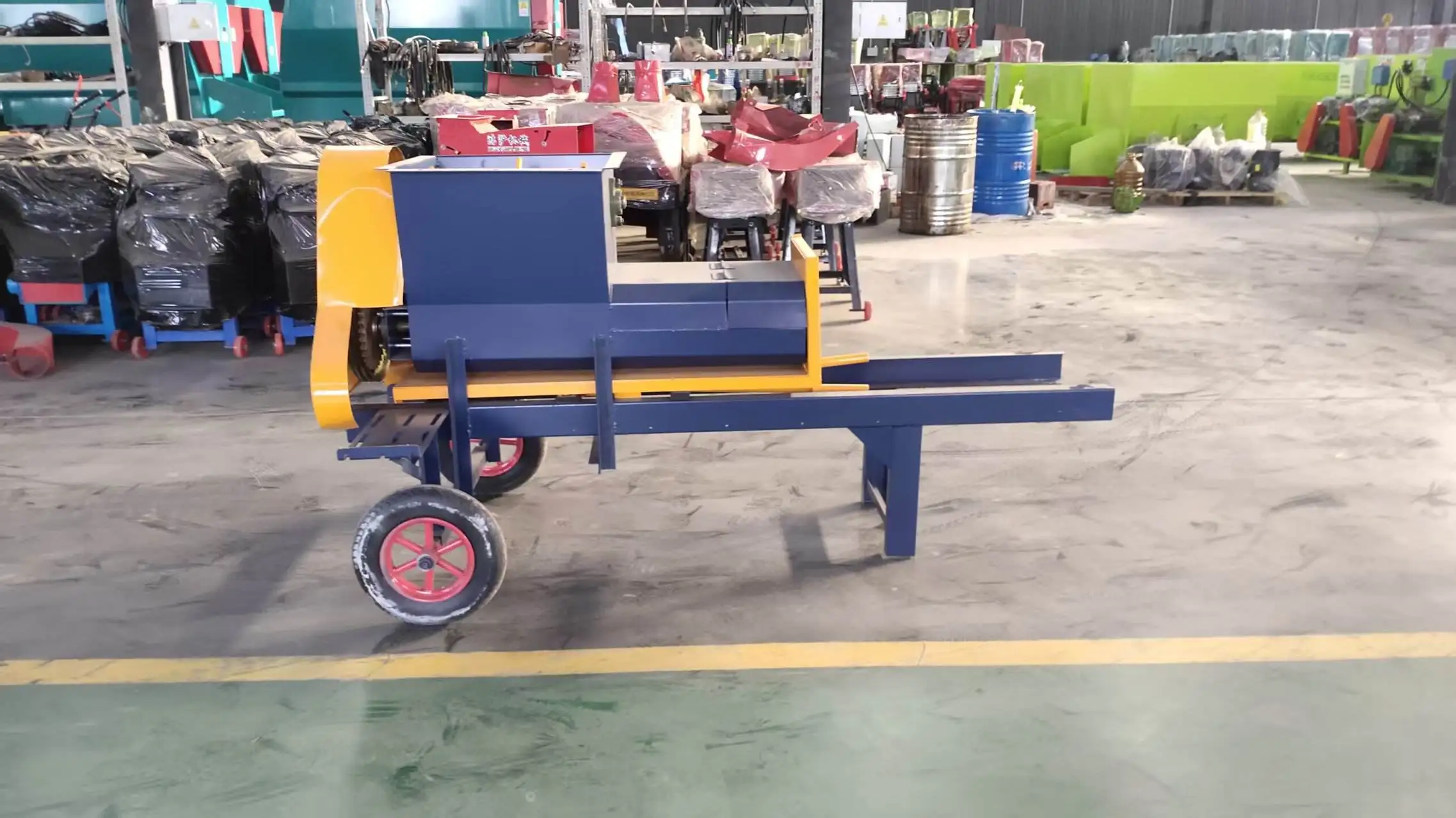 -For Home Use 220V Engine-Powered Silage Baler & Packing Machine with Easy Operation and  for Africa&
