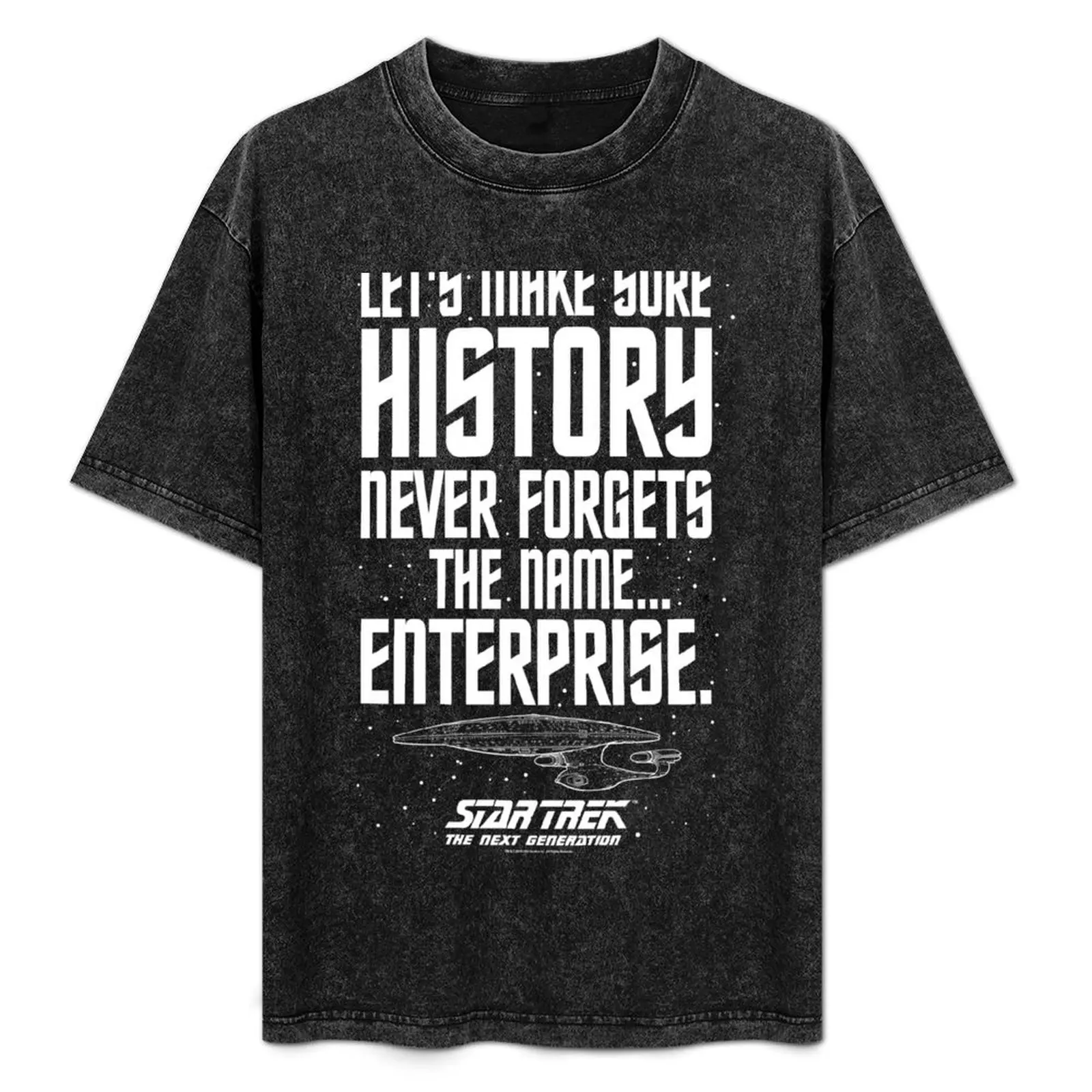 

Star Trek Let's Make Sure History Never Forgets The Name T-Shirt new edition customizeds blacks Man t-shirt Men's cotton t-shirt