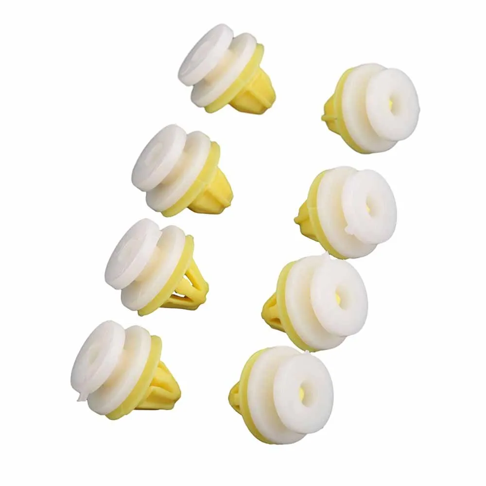 50pcs 7703077250 Car Interior Door Card Panel Plastic Rivets Clips Hole Auto Fasteners Clio Megane Scenic Twingo