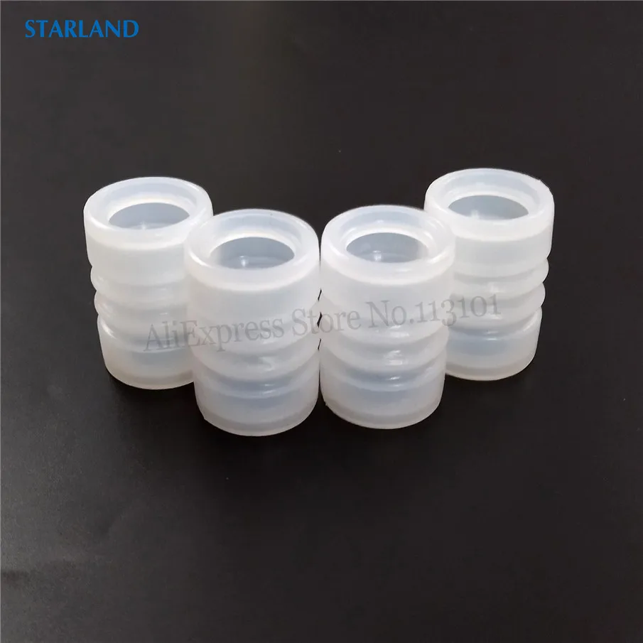 4 In 1 Corrugated Silicone Sealing Tubes Elastic Sleeve Rings Accessories Soft Ice Cream Machines Spare Parts Fittings