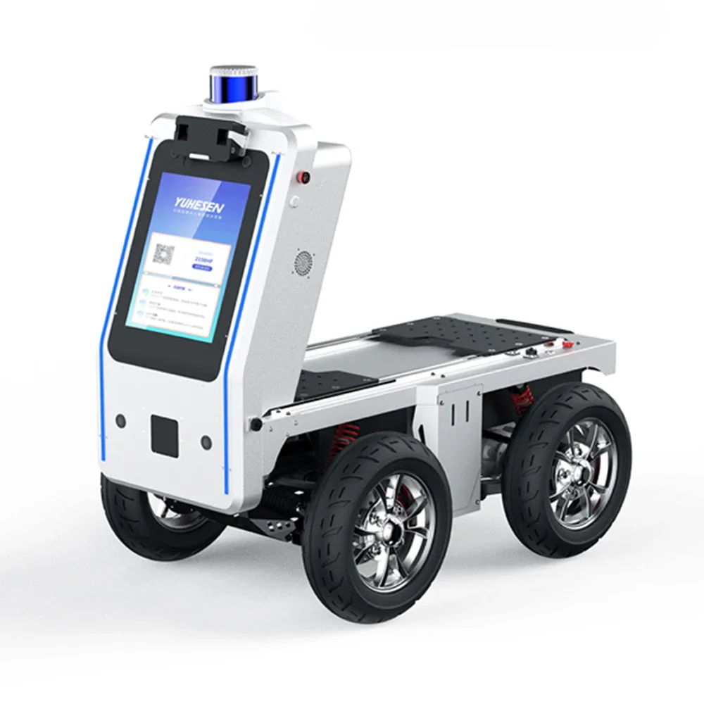 

Autonomous Self Driving Outdoor Delivery AGV Robot Chassis Unmanned Vehicle Patrol Collaborative Robot