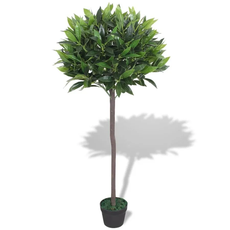 

Artificial Plant Green Plastic for Indoor Decoration, Real Wood Base, Natural Green Color, Lifelike Texture and Low Maintenance