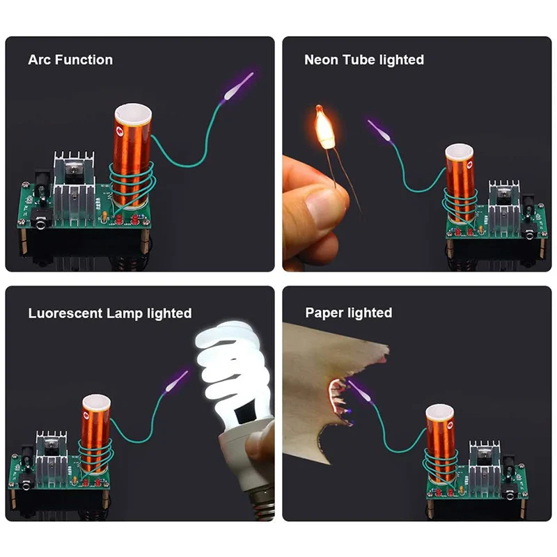 Tesla Coil Diy Laskit Self-Made Arc Fun Coil Audio Elektronische Productie En Assemblage Experiment